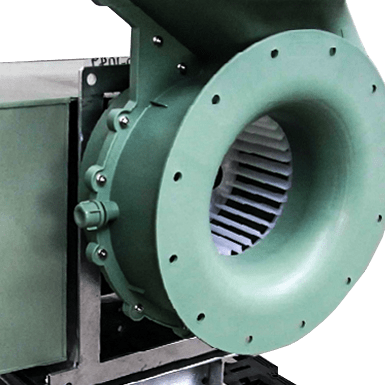 industrial blower weather cover