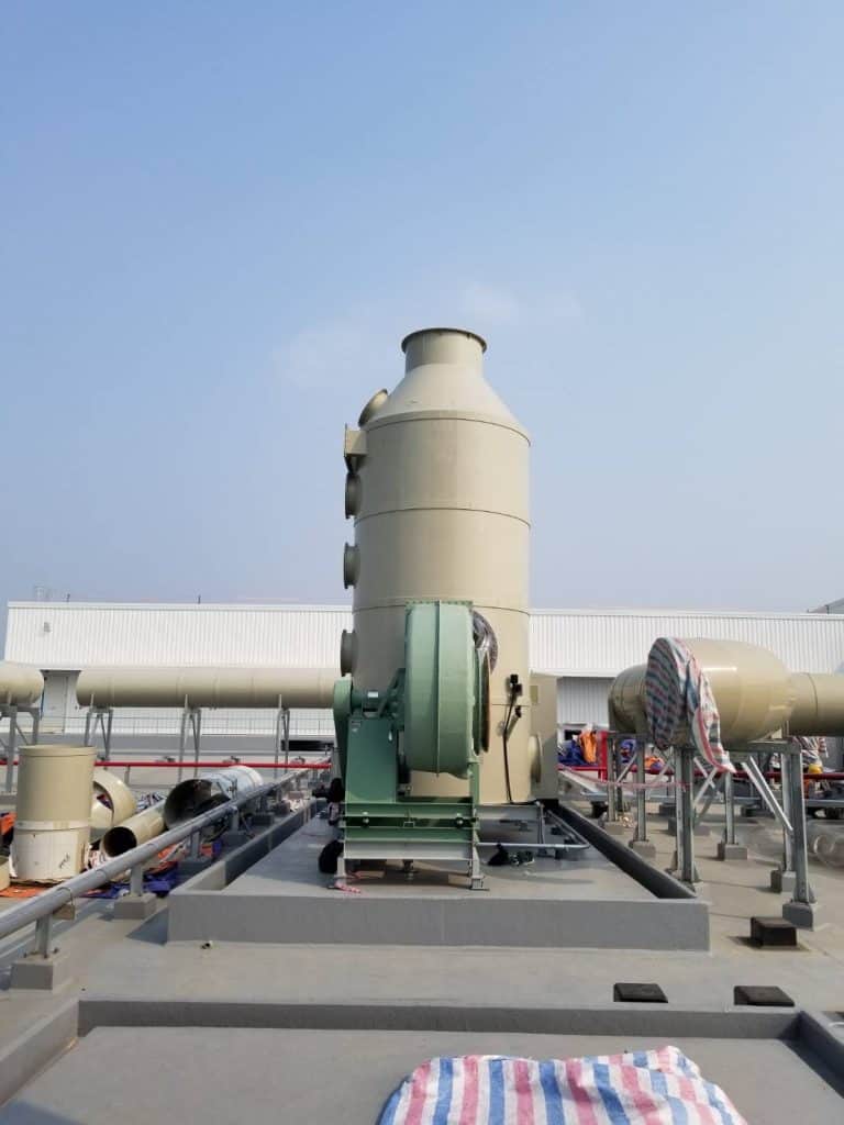 image of a factory for electronic components