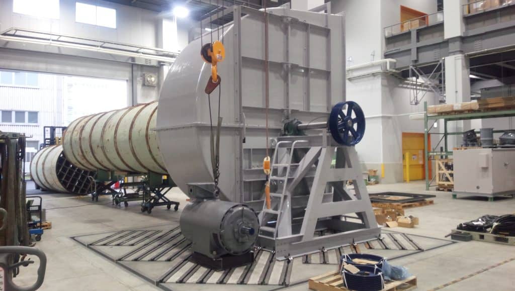 industrial FRP blower for textile manufacturer